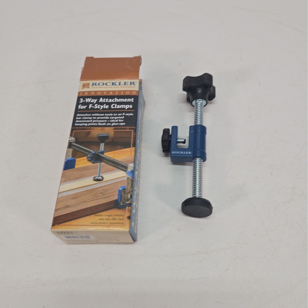 Rockler Innovation 3-Way Clamp Attachment For F-Style Clamps